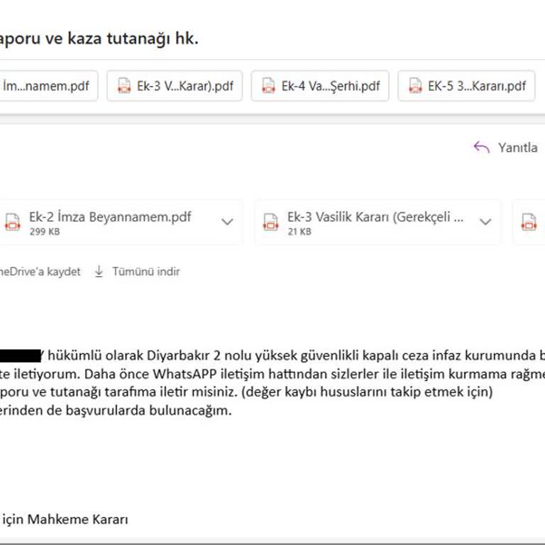 Eksper Raporu Ve Tutanak Talebine Yanıt Alamama Sorunu