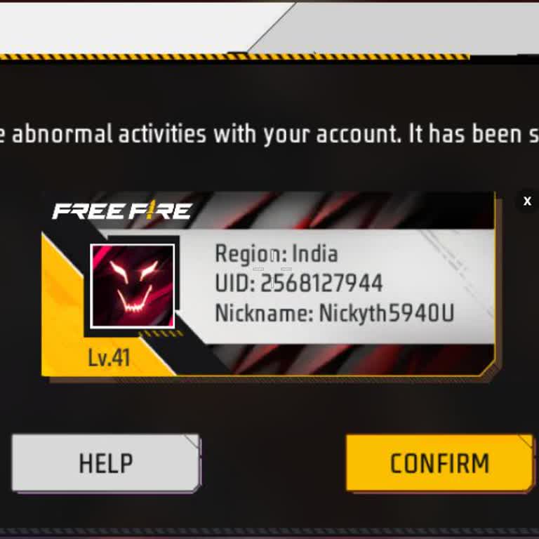 Garena Free Fire Suspended My Account for No Reason and I Want It Unbanned
