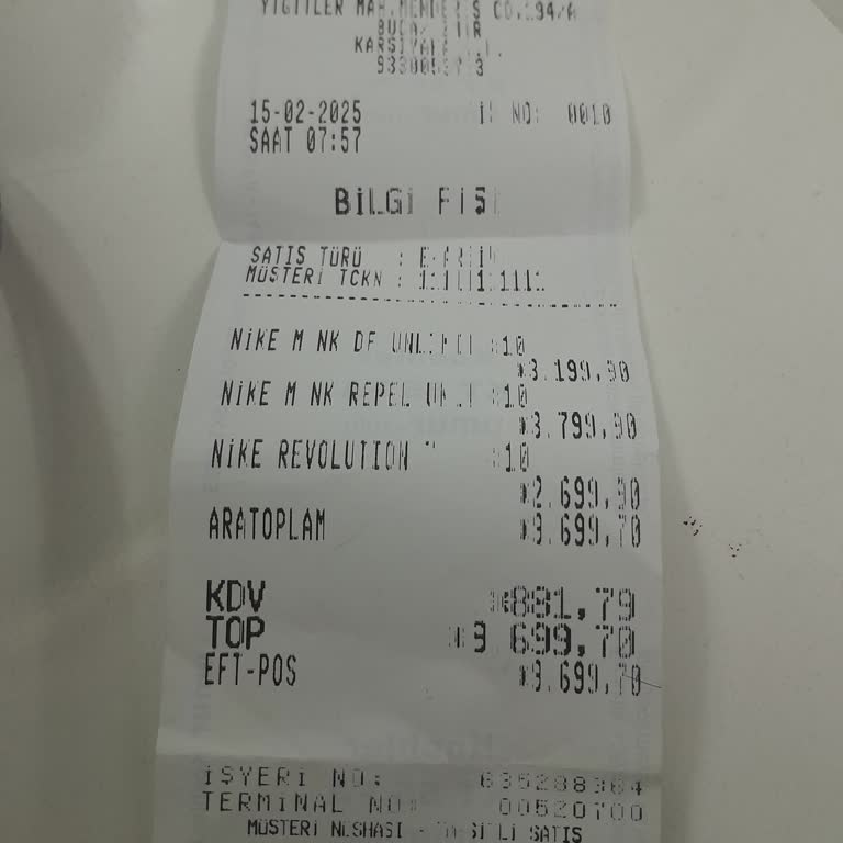 Çift Çekim Hatası: Yalı Spor Mağazasında Yaşanan Sorun