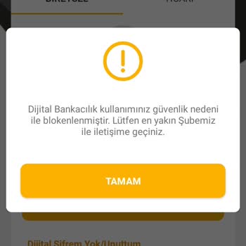 VakıfBank Mobil Giriş Sorunu Ve Hesap Blokesi