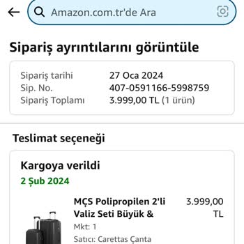 Mçs Çanta Valizlerinin Dayanıklılığı Hayal Kırıklığı Yarattı