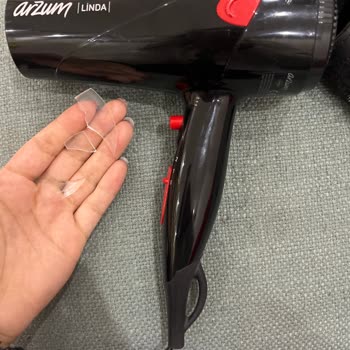 Arzum Saç Kurutma Makinesi Fan Sorunu: Dayanıksız Malzeme Seçimi