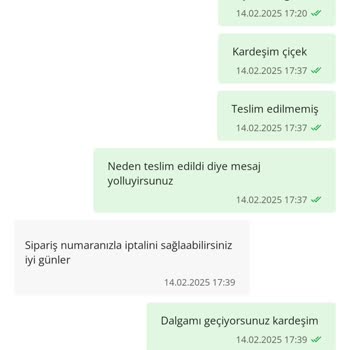 Çiçek Sepeti'nde Teslimat Sorunu Ve Müşteri Hizmetleri İlgisizliği