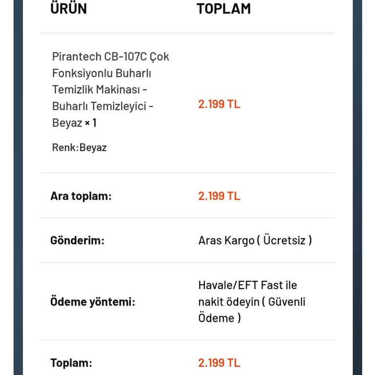 Enderavm.com Yanlış Ürün Kodu Ve İade Sorunu