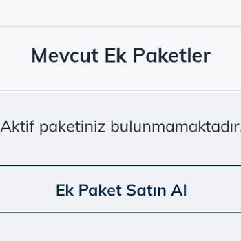 Yanlış Paket Alımı Ve İptal Sorunu