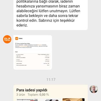 İptal Edilen Siparişin İadesi Hâlâ Yapılmadı