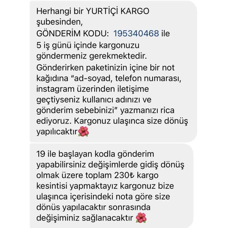 Zerujport AVM Emnora Mağazasında Değişim Sorunu