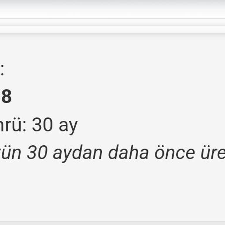 Süresi Geçmiş Ürün Gönderimi Ve İlgisizlik