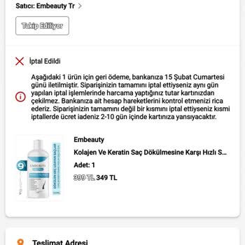 Eksik Ücret İadesi Sorunu