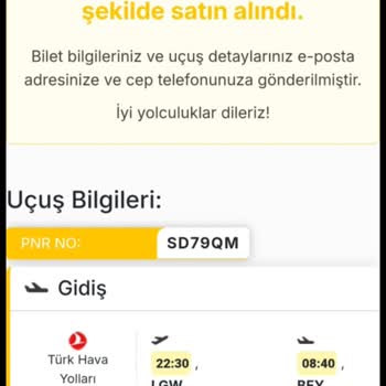 İptal Edilen Uçuşun Bilet İadesi Sorunu