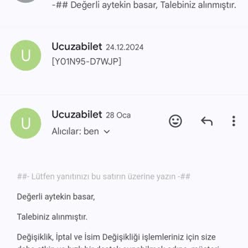 İptal Edilen Uçuşun Bilet İadesi Sorunu