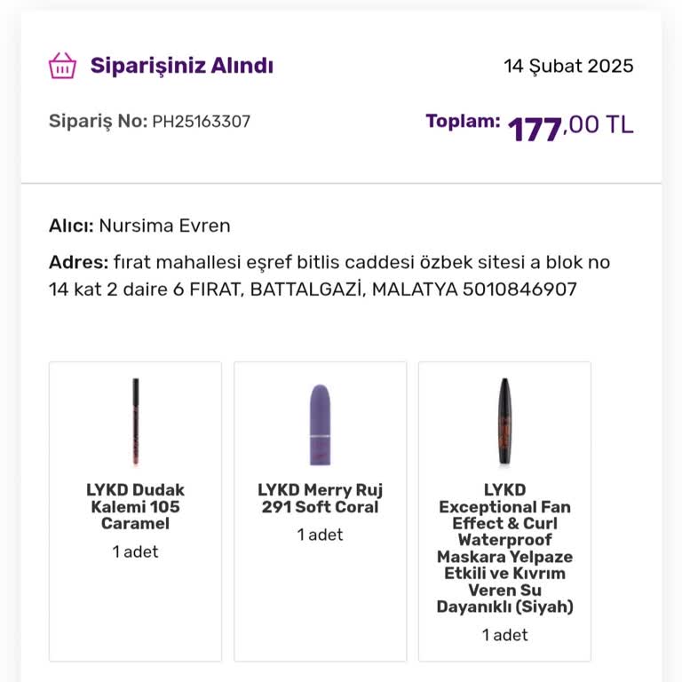 Sipariş Hazırlık Sürecinde Gecikme