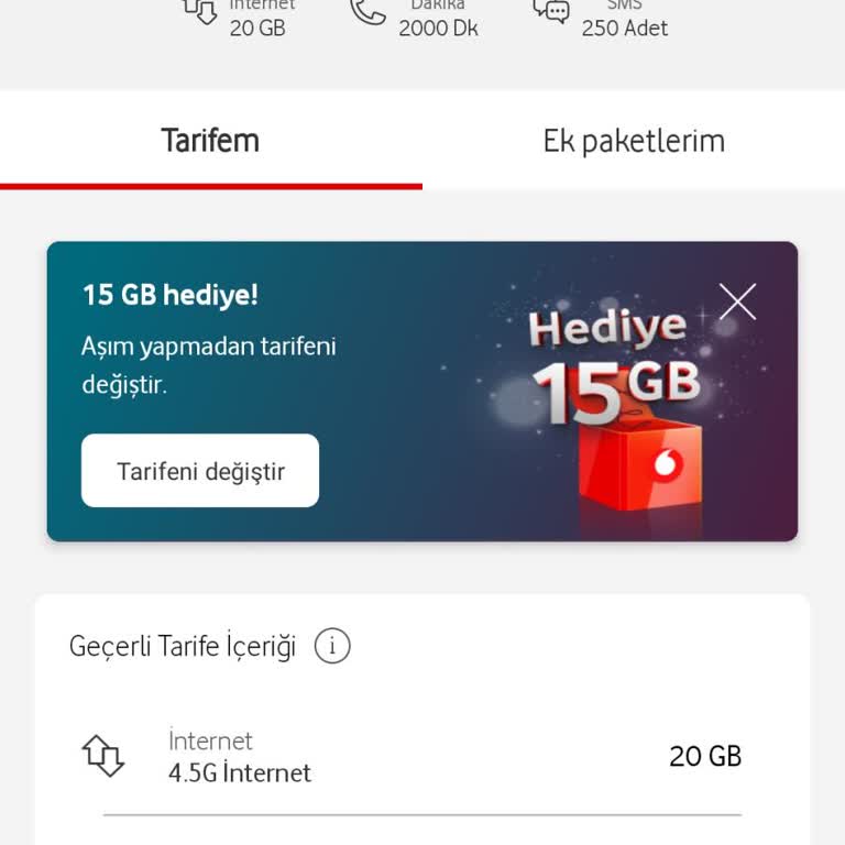 Habersiz Yenilenen Paket Şoku