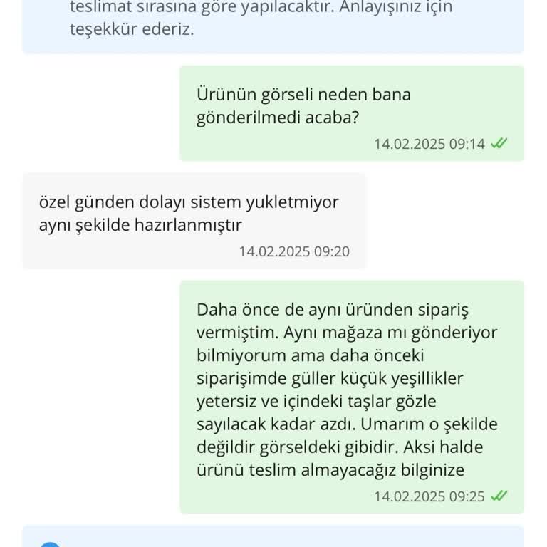 Çiçek Sepeti'nde Görsel Fiyasko: Eksik Ve Yanıltıcı Ürün Teslimatı