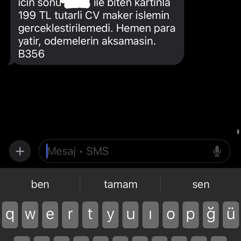 İzinsiz Para Çekim Girişimi Ve CV Hazırlama Sorunu
