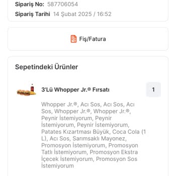 Taş Gibi Hamburger Ve Yetersiz Kupon Tazminatı
