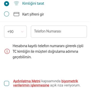Vodafone Pay'de Şifre Yenileme Engeli Ve Kimlik Doğrulama Sorunu