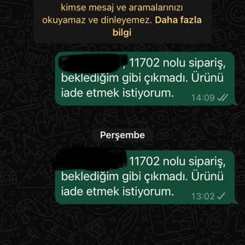 İade Talebine Cevap Alamama Sorunu