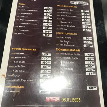 Burger King'de Fiyat Farkı Ve Müdürün Tutumu