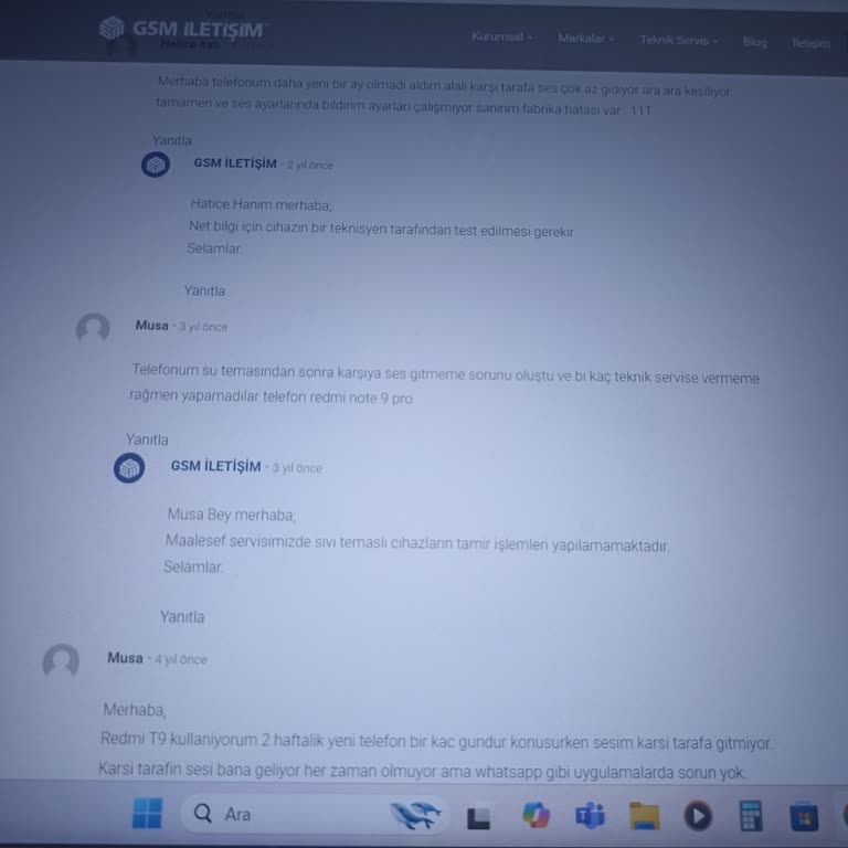 Redmi 9T'nin Arama Sorunu: Ses Karşı Tarafa İletilmiyor
