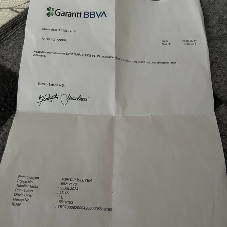 Garanti Bankası Ve Eureko Sigorta İle İletişim Sorunu