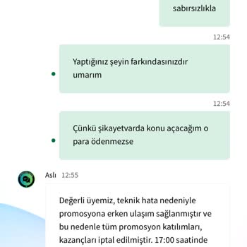 Ödeme Talebinde Bakiye Kaybı