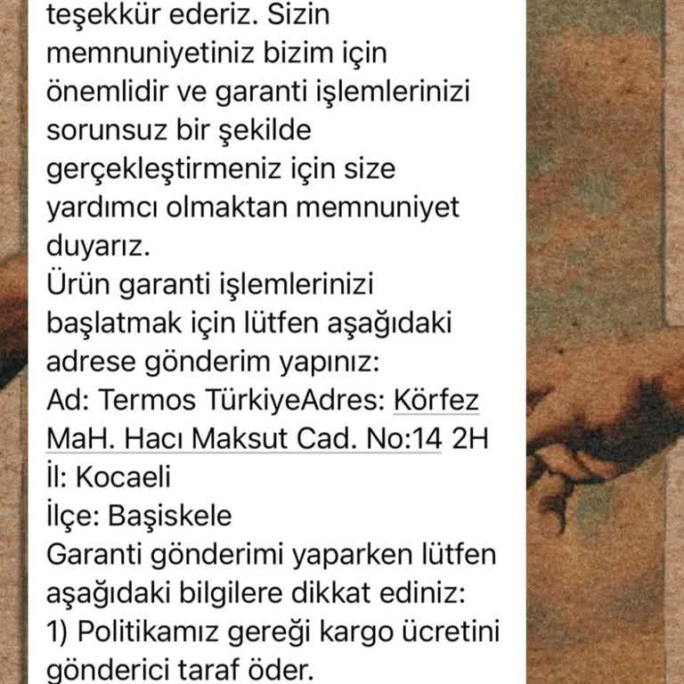 Stanley Ice Flow Siparişimdeki Hatalı Mekanizma Ve Müşteri Hizmetleri Sorunu