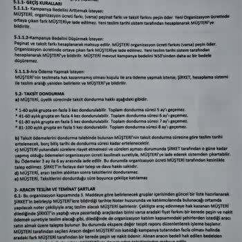 Sözleşme Değişikliği Mağduriyeti