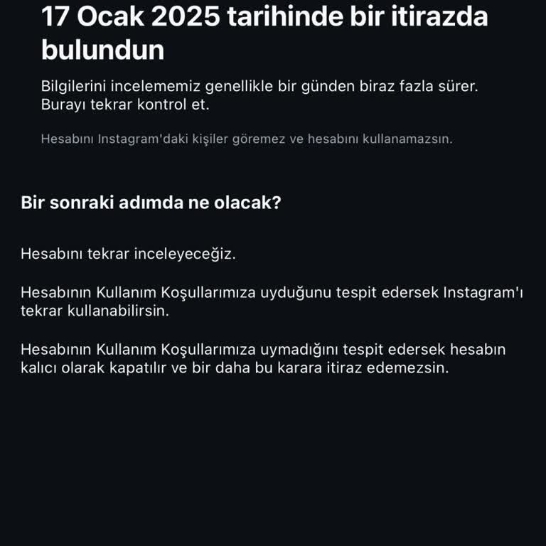 Haksız Askıya Alma: Instagram Hesabım Neden Geri Açılmıyor?