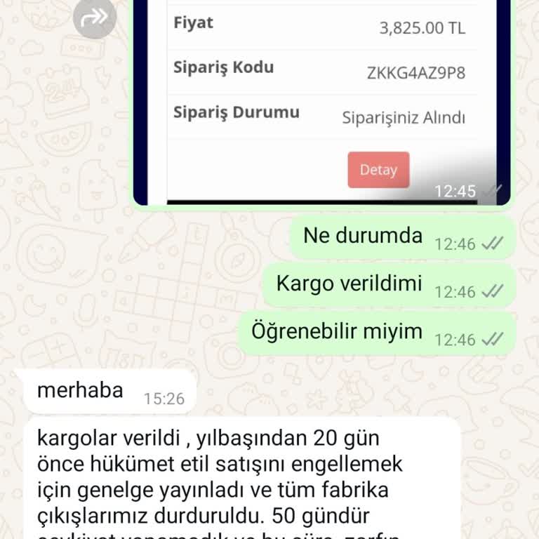 Ürün Gelmedi, İletişim Sorunu Yaşanıyor