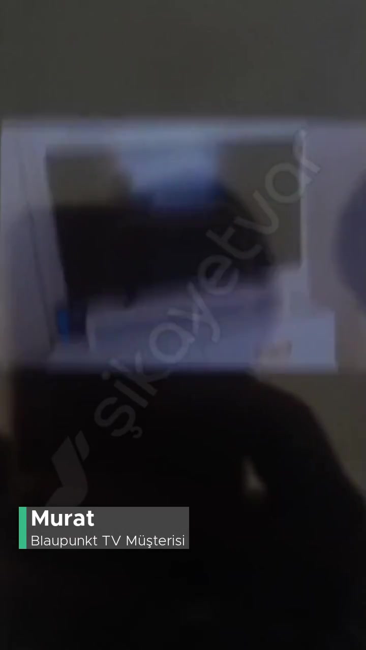 Blaupunkt TV Bozuk Değişmesini İstiyorum! videonun kapak resmi