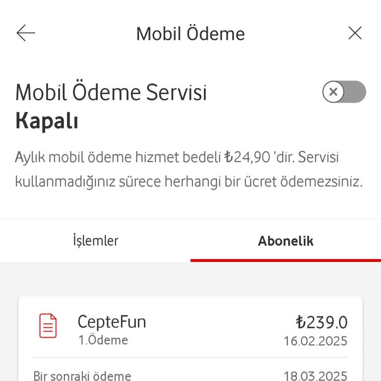 İzinsiz Mobil Ödeme Ve Haksız Fatura Yansıtması