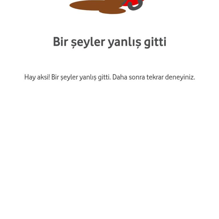 Vodafone Red Ayrıcalıklarına Erişim Sorunu