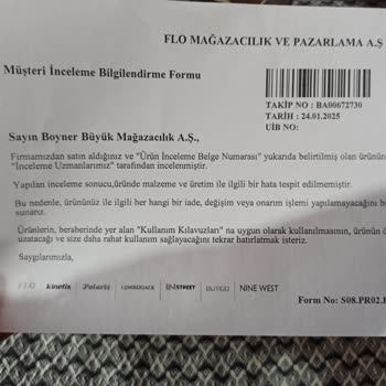 Reebok Ayakkabıda Erken Yıpranma Ve Boyner'in İlgisizliği