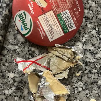 Çocuğuma Aldığım Üçgen Peynir Bozuk Çıktı!