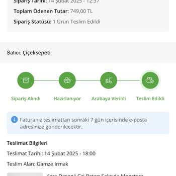 Yanlış Teslimat Ve Ulaşılamayan Destek