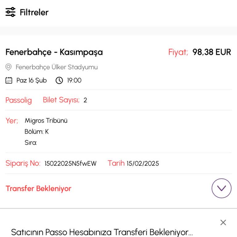 Maç Biletinde Son Dakika Krizi