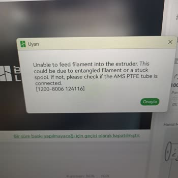 Satış Sonrası Destek Yok: Bambu Lab A1 Combo 3D Yazıcı Hayal Kırıklığı