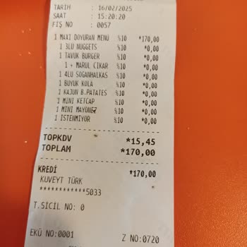 Popeyes'ta Eksik Porsiyon Sorunu