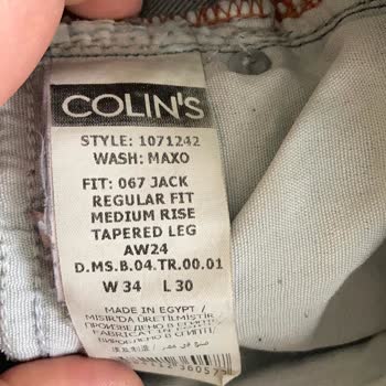 Colin's Kot Pantolonunda Tekrarlayan Deformasyon Sorunu