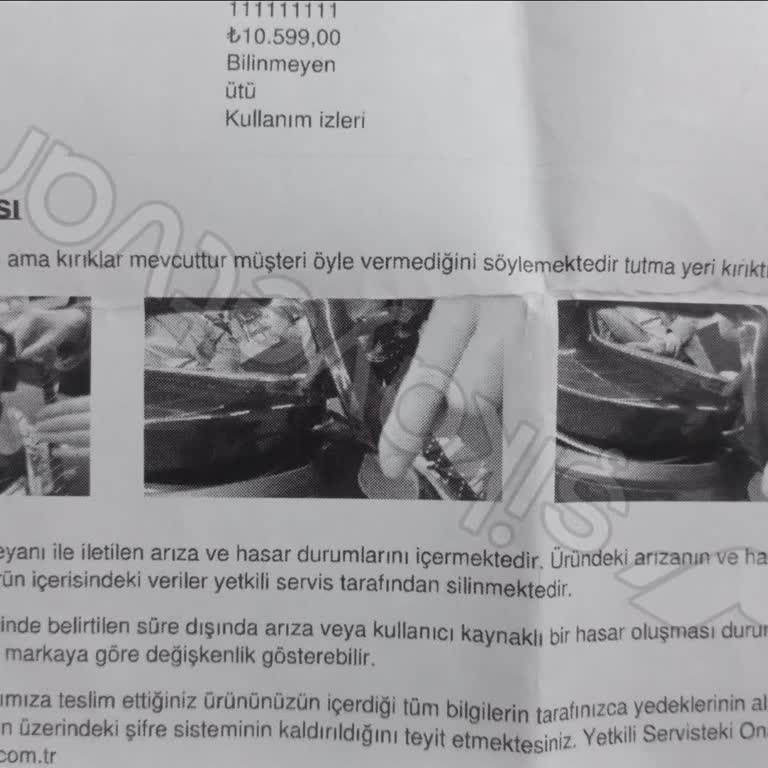 Garanti Kapsamındaki Ütüde Mağduriyet