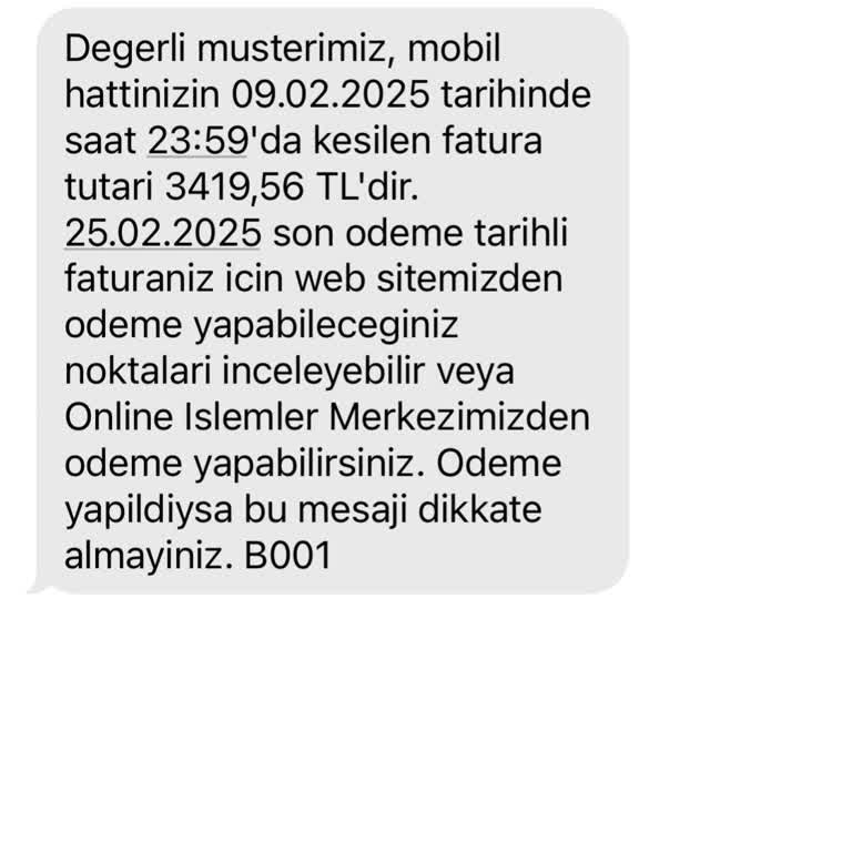 Fahiş Faturalar Ve Operatör Değişikliği