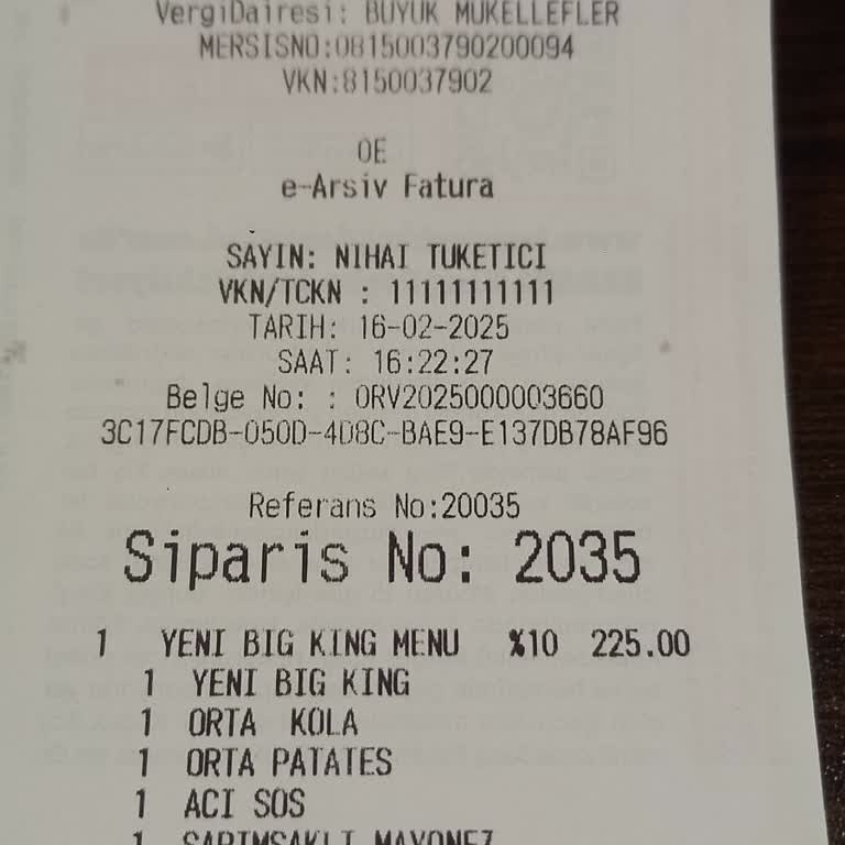 Burger King'de Sos Değişim Sorunu