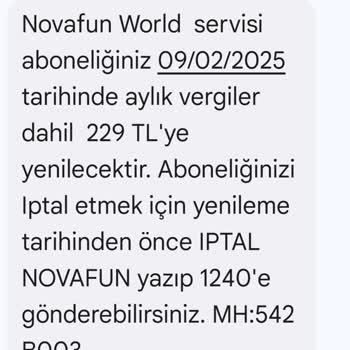 Vodafone'dan Bilgim Dışında Abonelik Ve Yüksek Faturalar