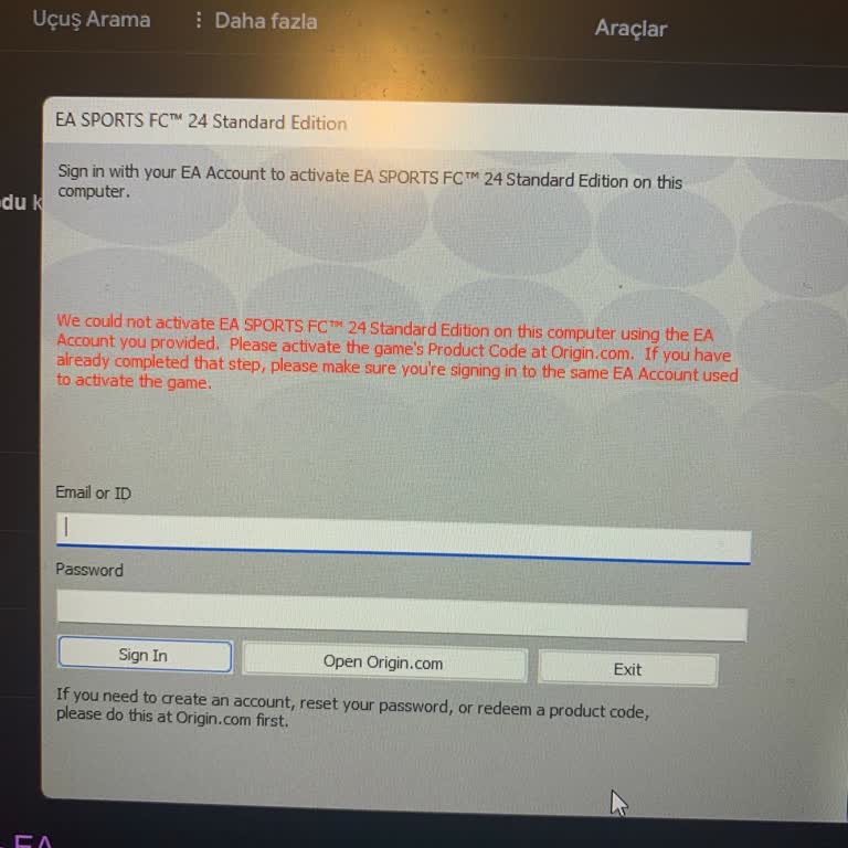 FC 24 Aktivasyon Sorunu Ve Çözüm Arayışı
