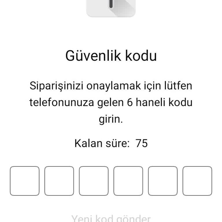 Güvenlik Kodu Engeli: Fatura Üzerinden Telefon Alımı Sorunu