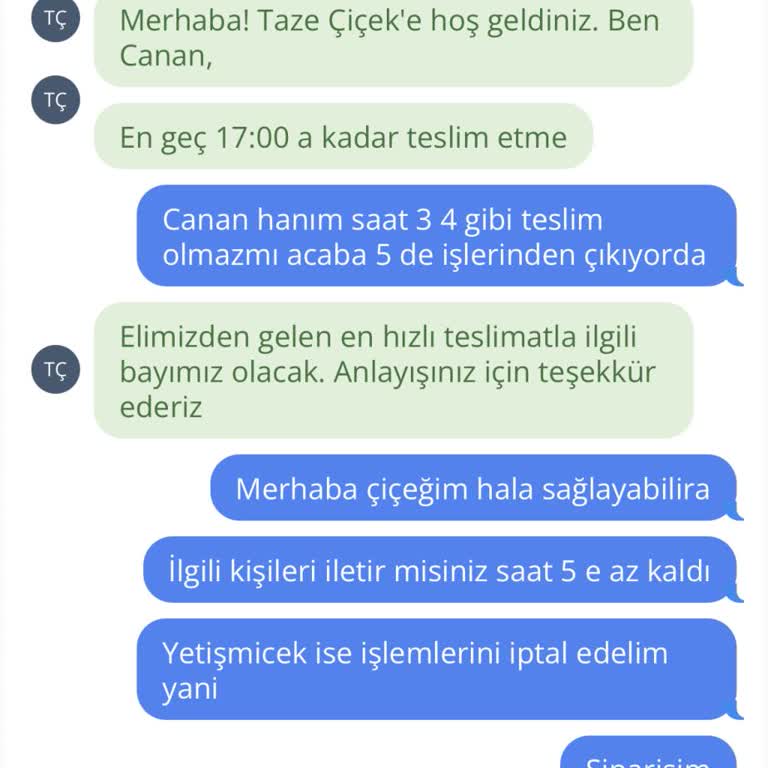 Geç Teslimat Nedeniyle Hayal Kırıklığı