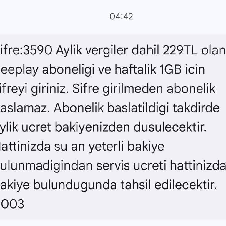 İstenmeyen Beeplay Aboneliği Mesajı Şaşkınlığı