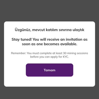 Pi Network Kyc Doğrulama Sürecinde Takıldım
