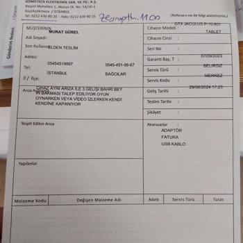 Teknik Arıza Kabusu: Hometech Tablet Sorunları